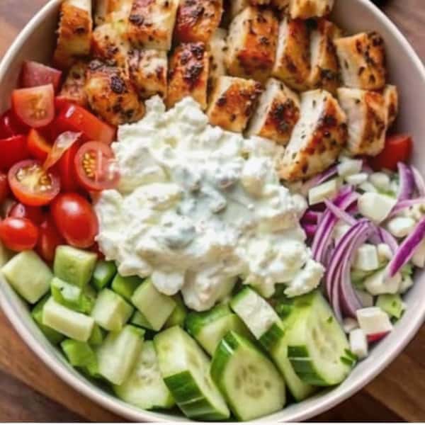 Greek Chicken Bowls