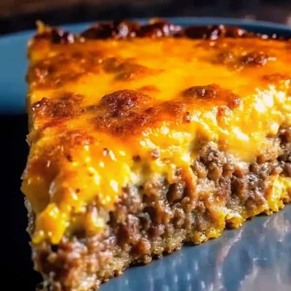 Ground beef recipes, Southern Style Cheeseburger Pie