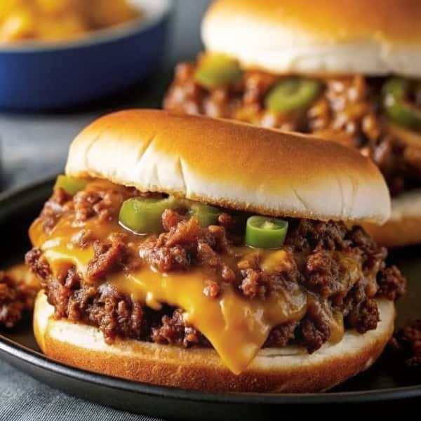 Philly Cheesesteak Sloppy Joes