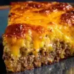 Ground beef recipes, Southern Style Cheeseburger Pie