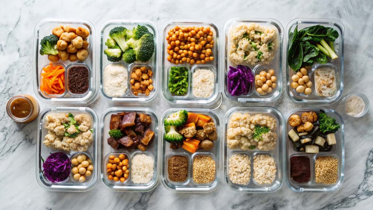 Vegan meal prep for weight loss