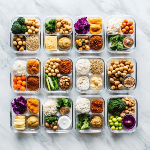 Vegan meal prep for weight loss