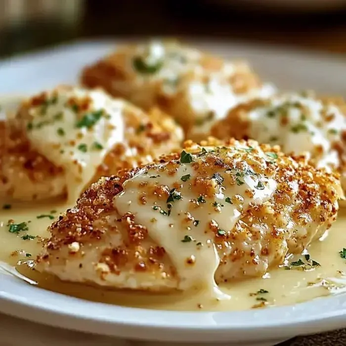 Longhorn Steakhouse Parmesan Chicken dish garnished for a flavorful meal