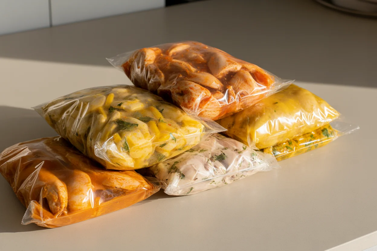 7 Days of Global Flavors: One Pound Chicken Meal Prep Ideas