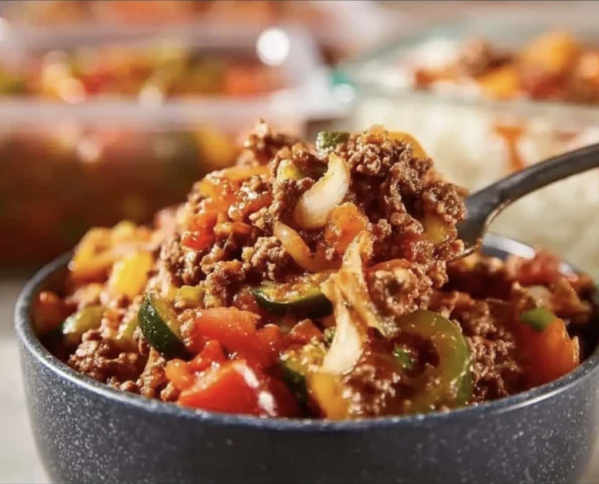 Meal Prep Unstuffed Pepper Bowls