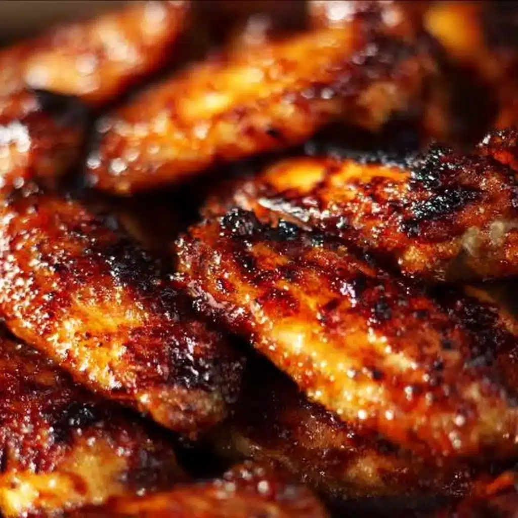 Crispy baked chicken wings served with dipping sauce, perfect for game day